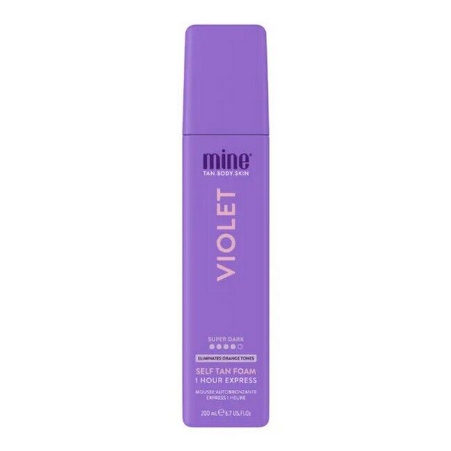 MineTan - Violet Self Tan Foam Color Base - 200 ml