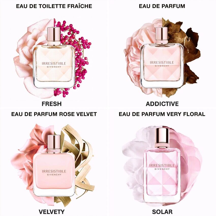 Givenchy Irresistible Eau de Parfume - Luksuriøs duft til kviner med blomster- og frugtnoter